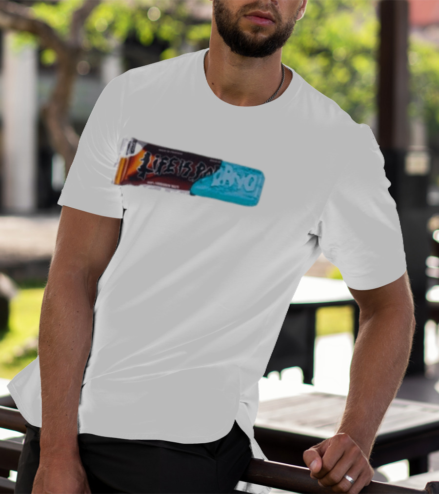 Life Is Porno Protein Bar Wrapper T-Shirt