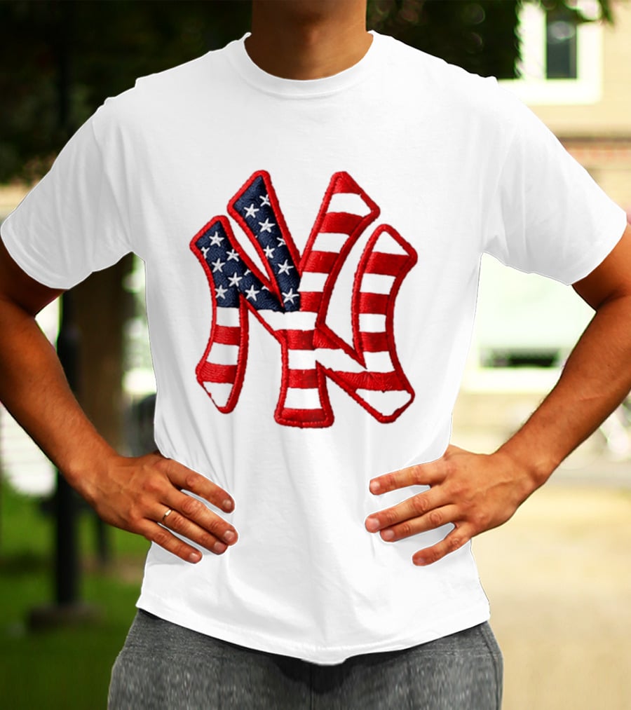Yankees 4th Of July Stars And Stripes NY 2026 Giveaway T-Shirt