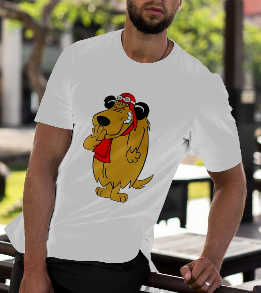 Muttley Dog Wacky Races Cartoon T-Shirt