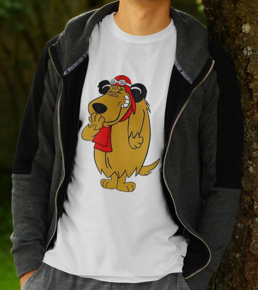 Muttley Dog Wacky Races Cartoon T-Shirt