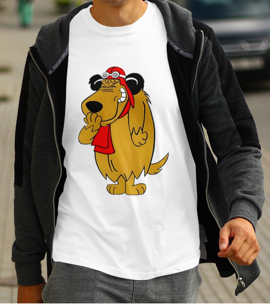 Muttley Dog Wacky Races Cartoon T-Shirt