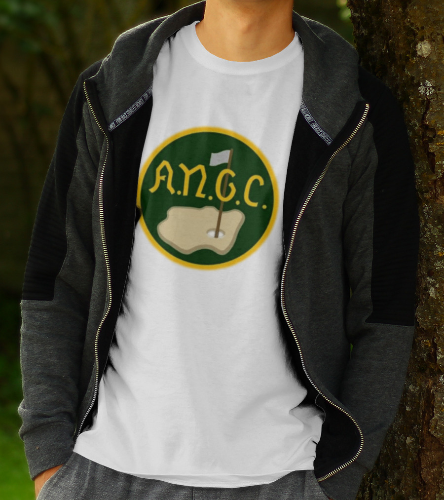 Cameron Young ANGC Golf Emblem Circular Crest T-Shirt