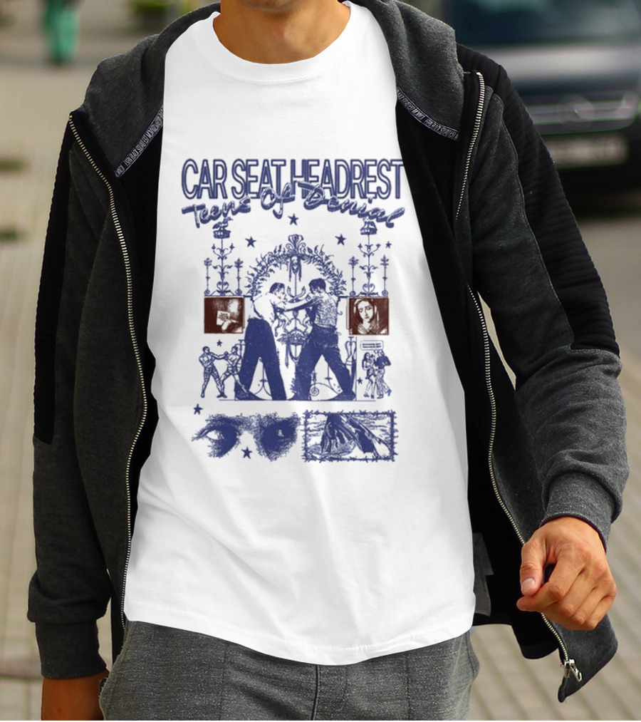 Car Seat Headrest Teens Of Denial 10 Year Anniversary T-Shirt