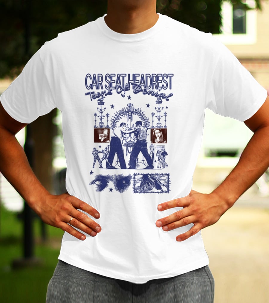 Car Seat Headrest Teens Of Denial 10 Year Anniversary T-Shirt