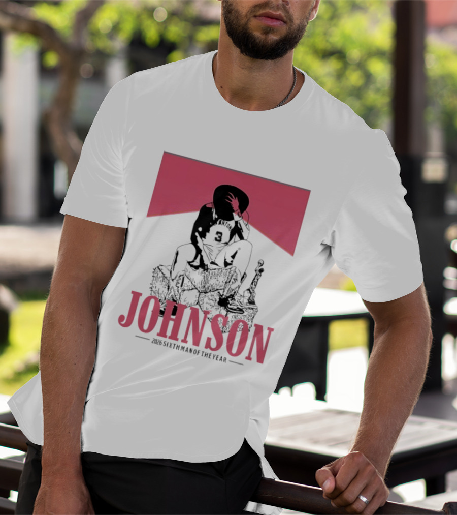 Keldon Johnson San Antonio Spurs 2026 Sixth Man Of The Year Johnson T-Shirt