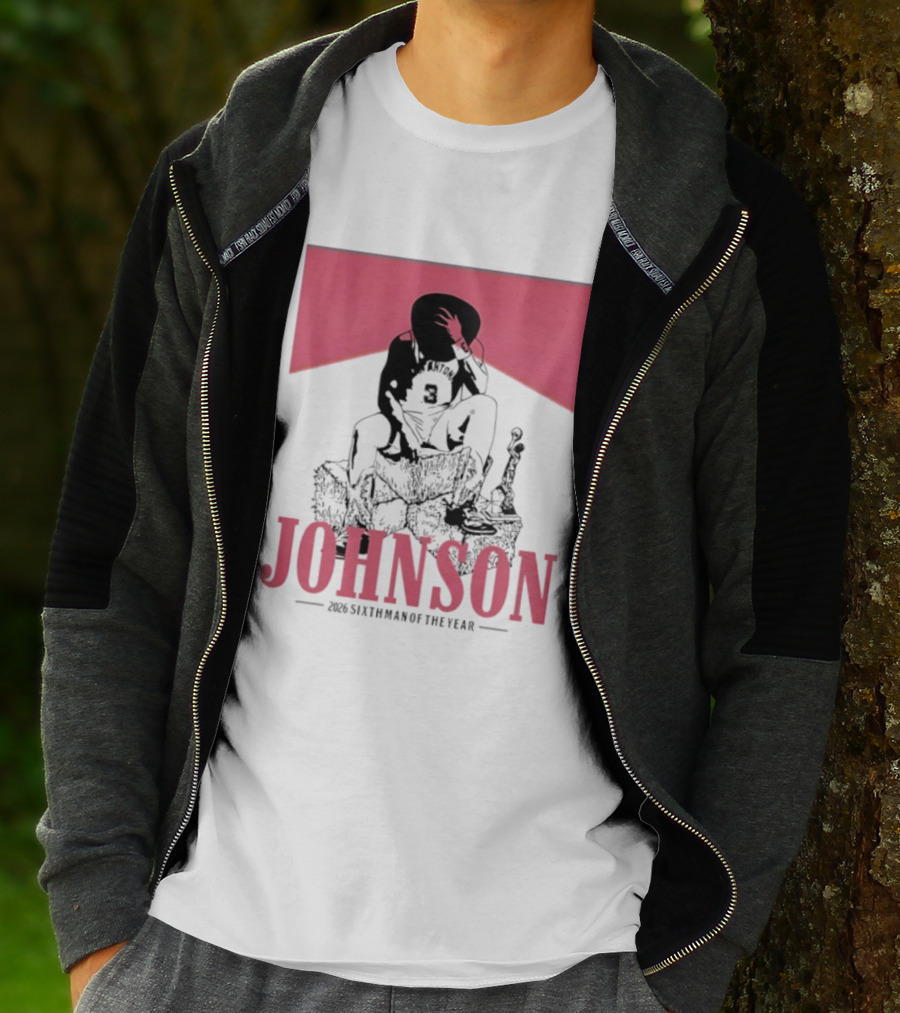 Keldon Johnson San Antonio Spurs 2026 Sixth Man Of The Year Johnson T-Shirt