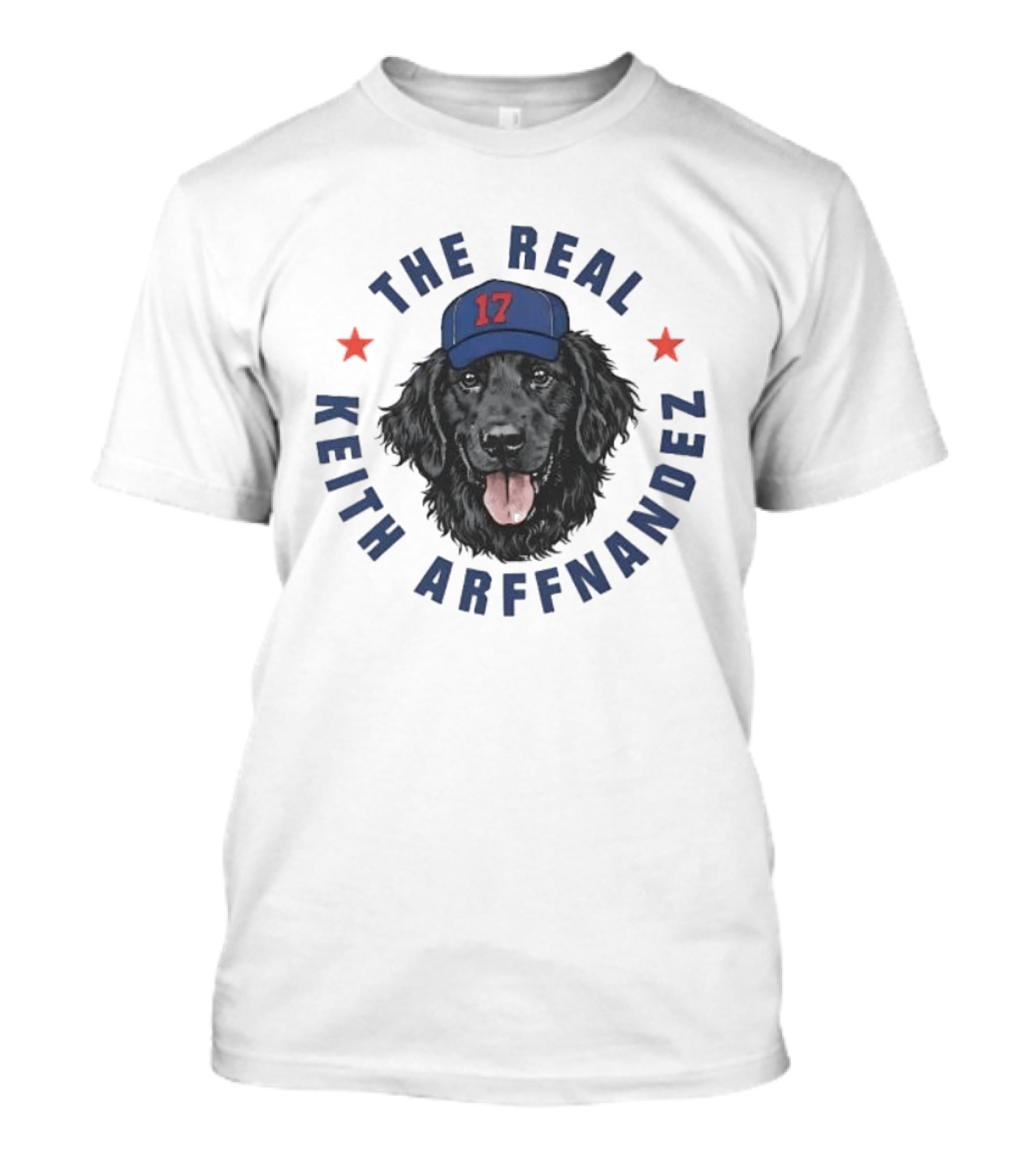 The Real Keith Arffnandez Dog MacDuff For Seinfeld Mets Fans T-Shirt