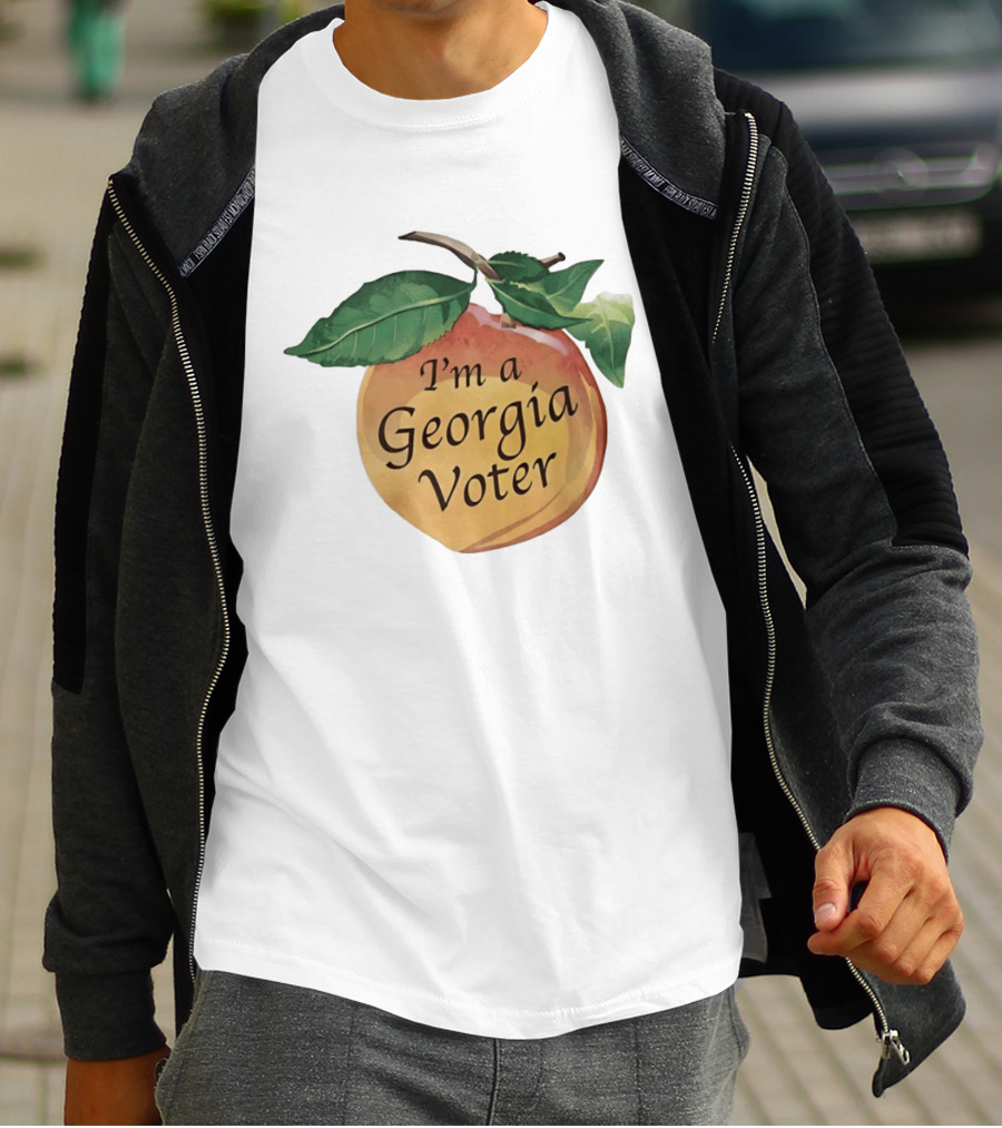 I'm A Georgia Voter Peach T-Shirt