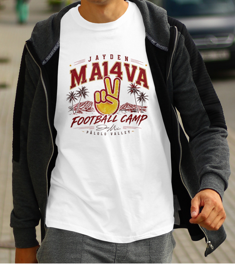 Jayden MA14VA Football Camp Pālolo Valley T-Shirt