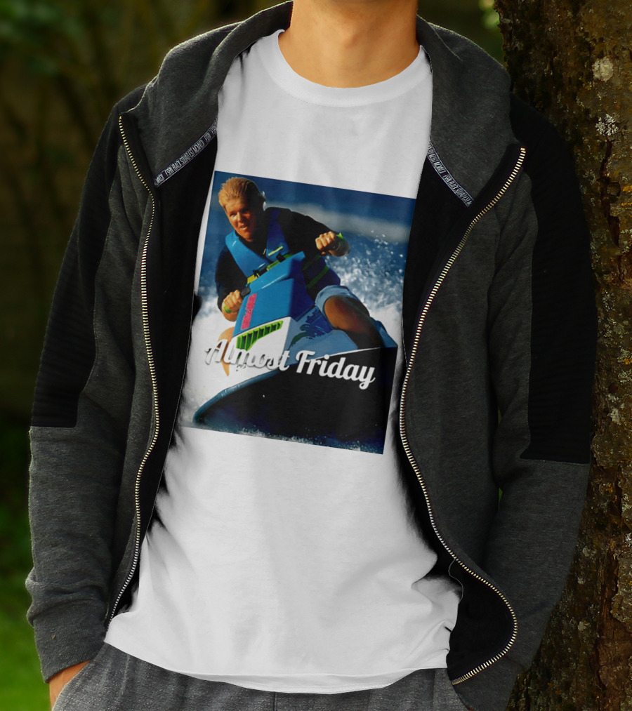 John Daly Throttle Jet Ski Almost Friday T-Shirt