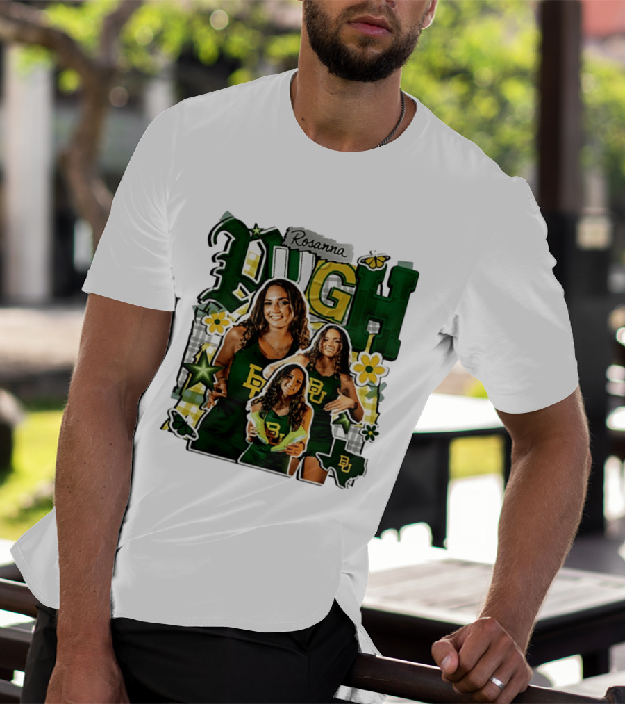 Rosanna Pugh Baylor Track And Field Team Collage T-Shirt
