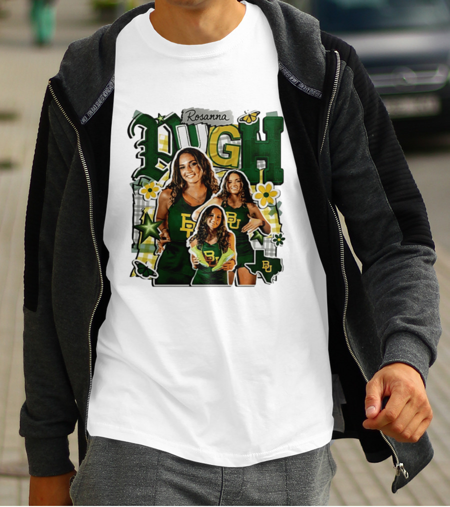 Rosanna Pugh Baylor Track And Field Team Collage T-Shirt