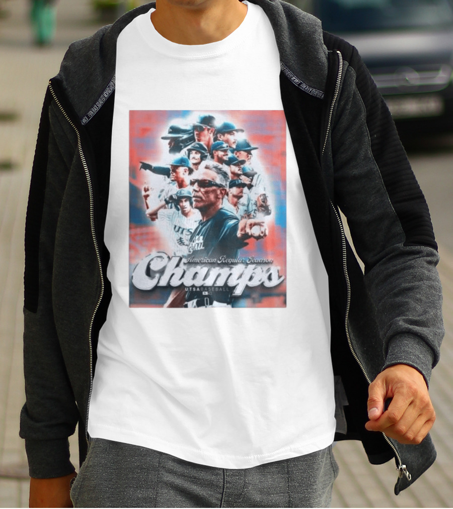 UTSA Baseball 2026 American Regular Season Champs Celebration T-Shirt