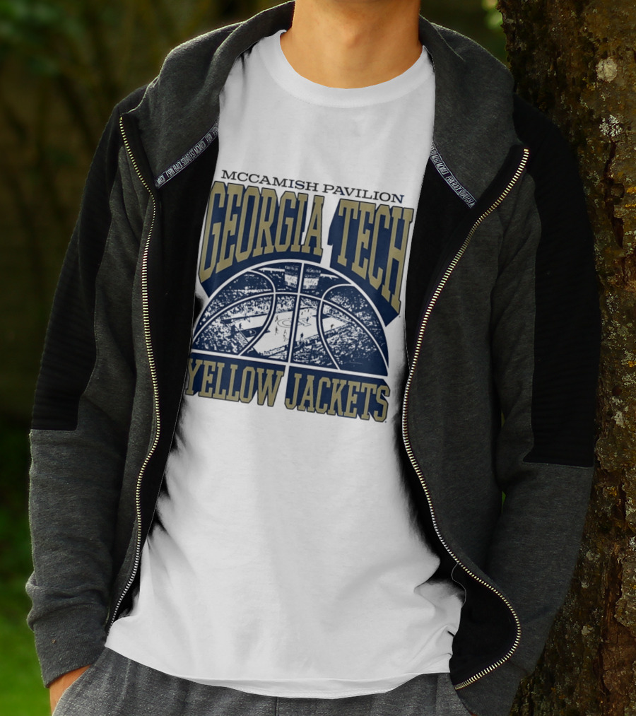Georgia Tech Yellow Jackets Basketball McCamish Pavilion Georgia Tech Yellow Jackets T-Shirt