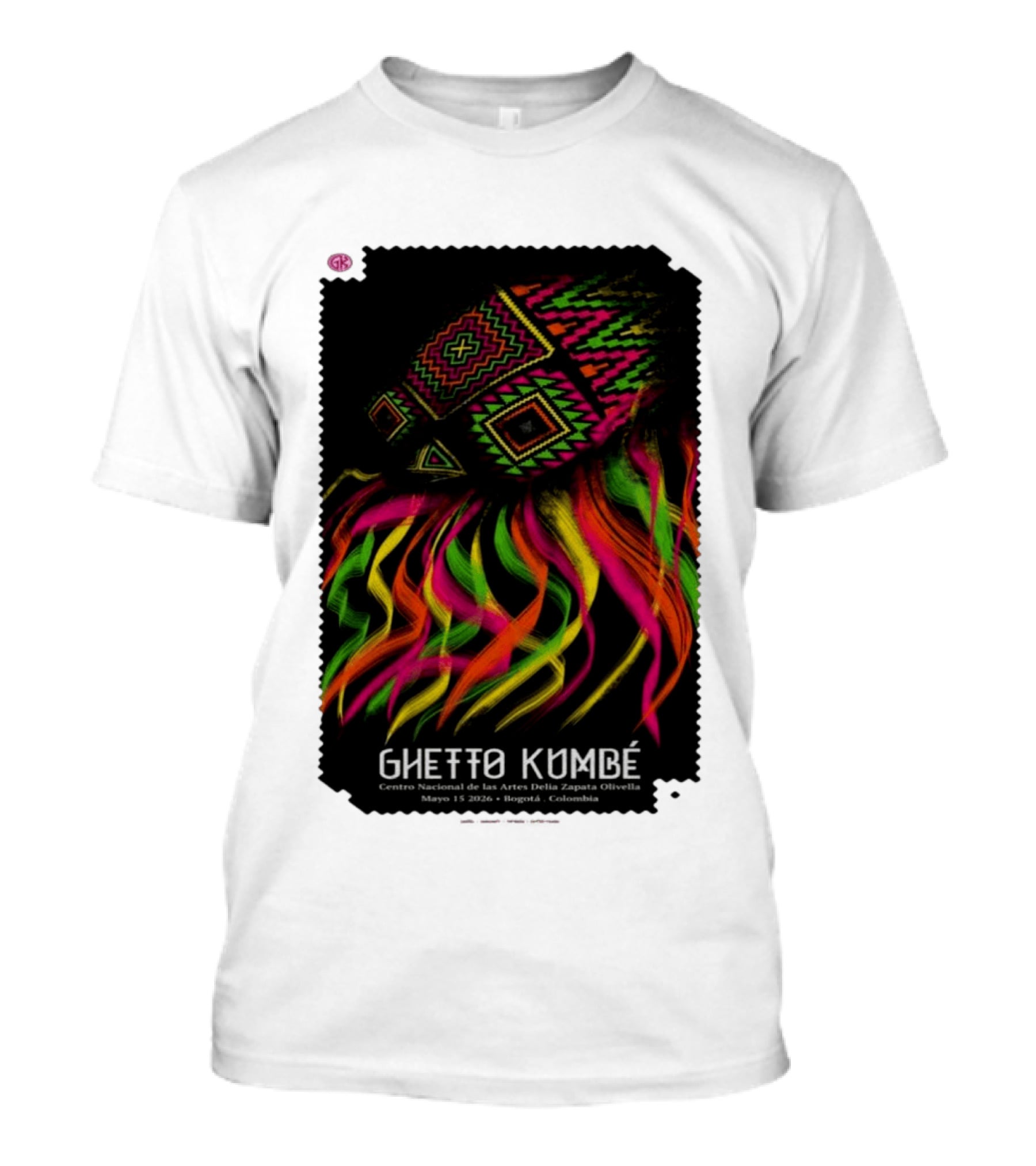 Ghetto Kumbé Centro Nacional De Las Artes Delia Zapata Olivella Bogotá Colombia Mayo 15 2026 T-Shirt