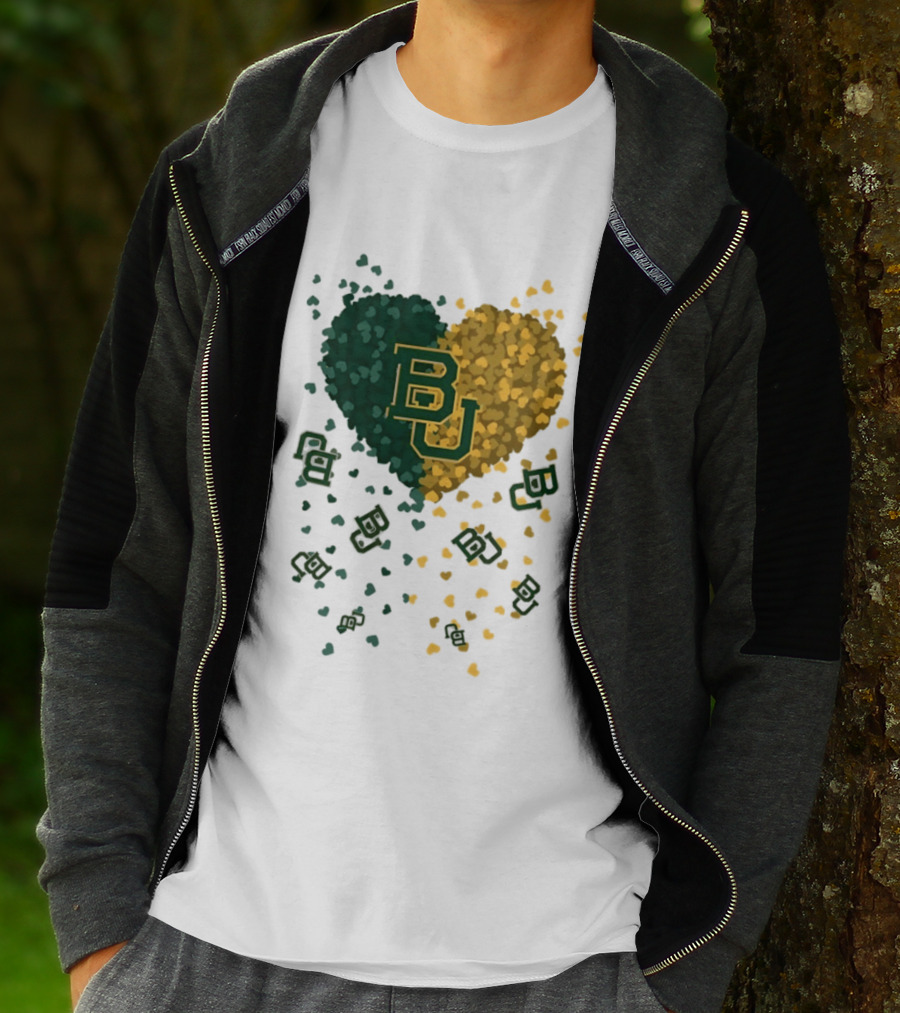 Heart Of Baylor Bears BU Football 2026 T-Shirt