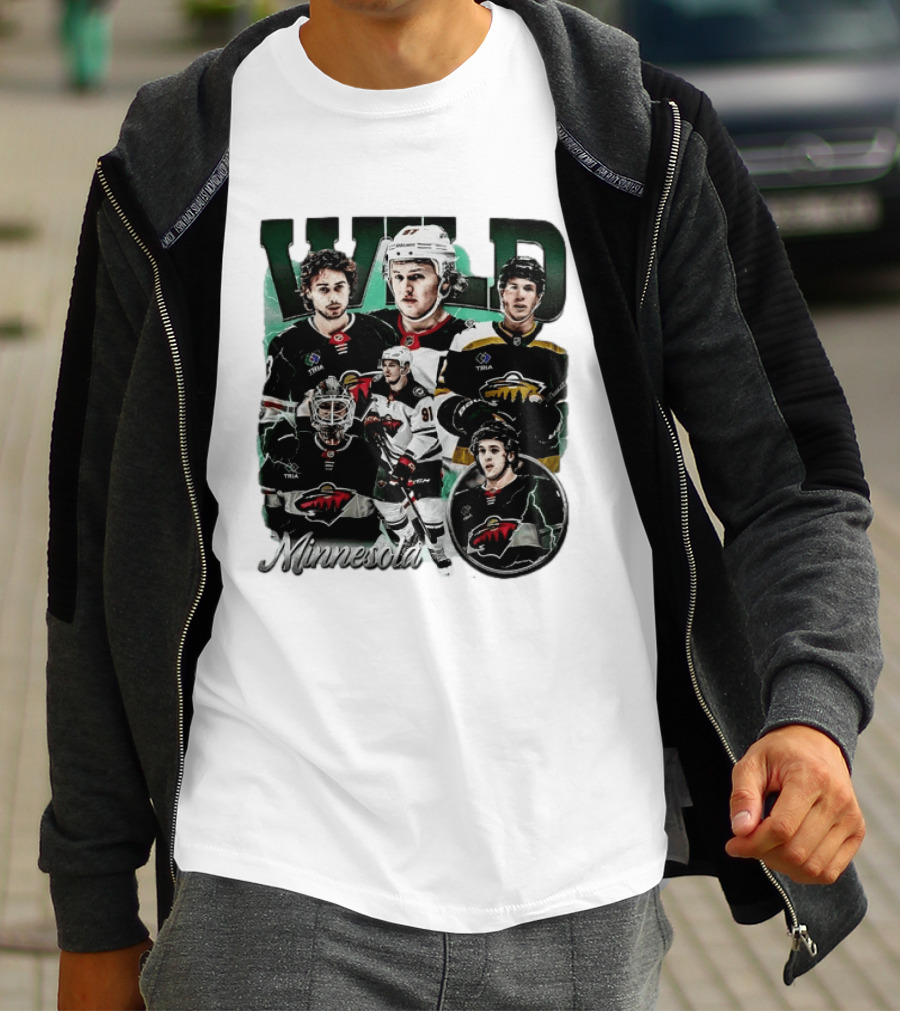 Minnesota Wild Hockey Team Players T-Shirt