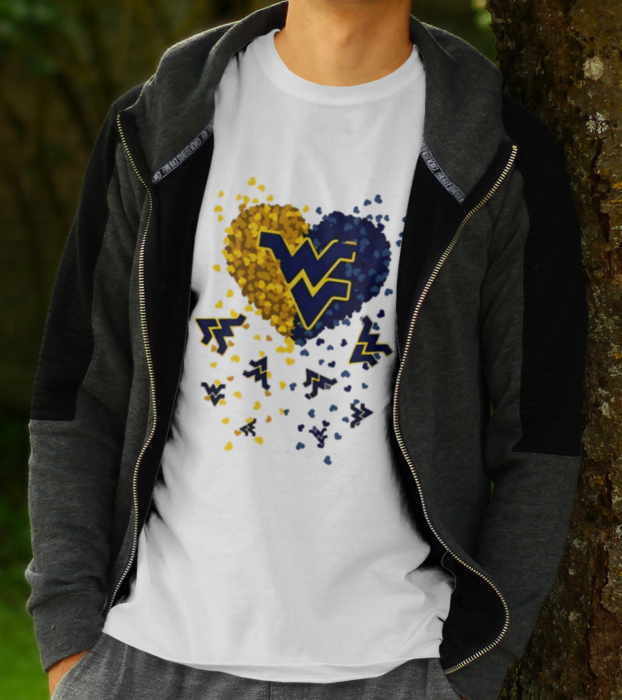 Heart Of West Virginia Mountaineers WV Football 2026 T-Shirt