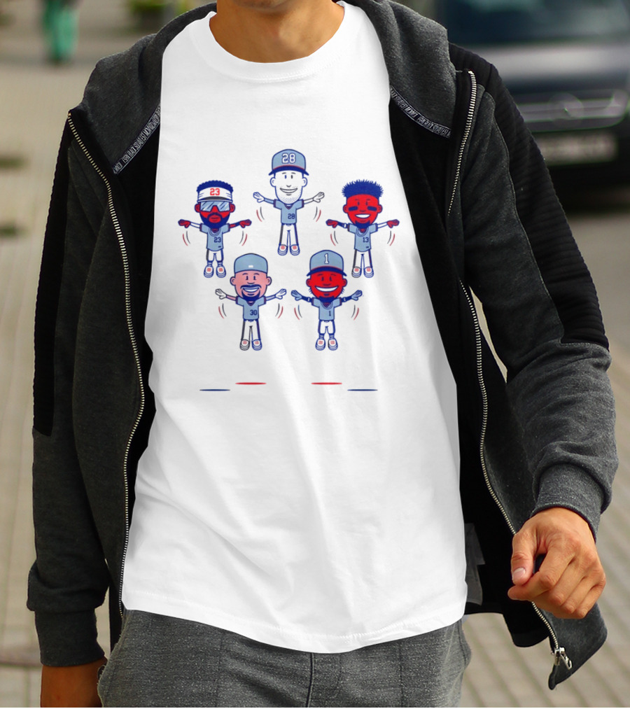 Keep Flying Atlanta Baseball Matt Olson Drake Baldwin Michael Harris II Cartoon Characters T-Shirt