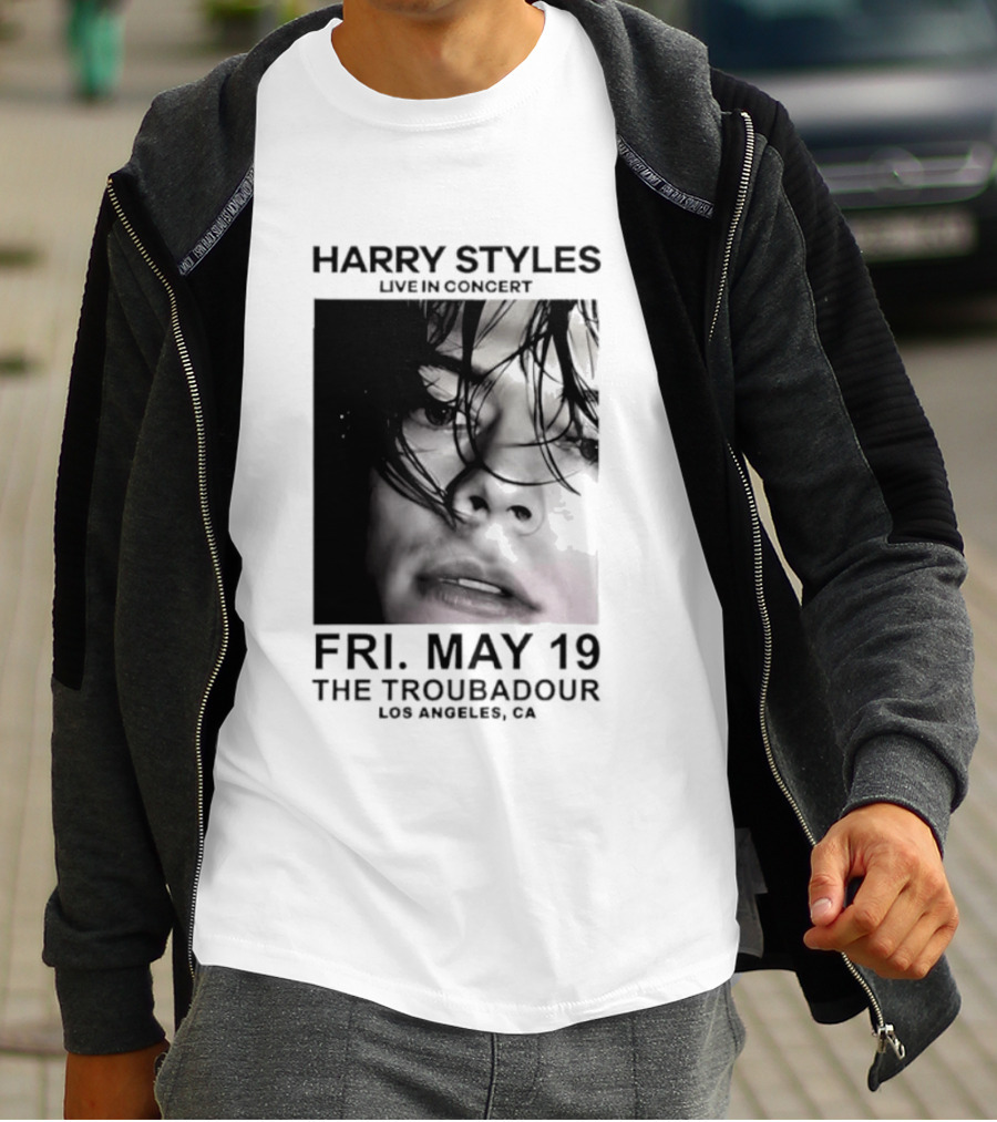 Harry Styles Live In Concert Fri May 19 The Troubadour Los Angeles 2026 T-Shirt