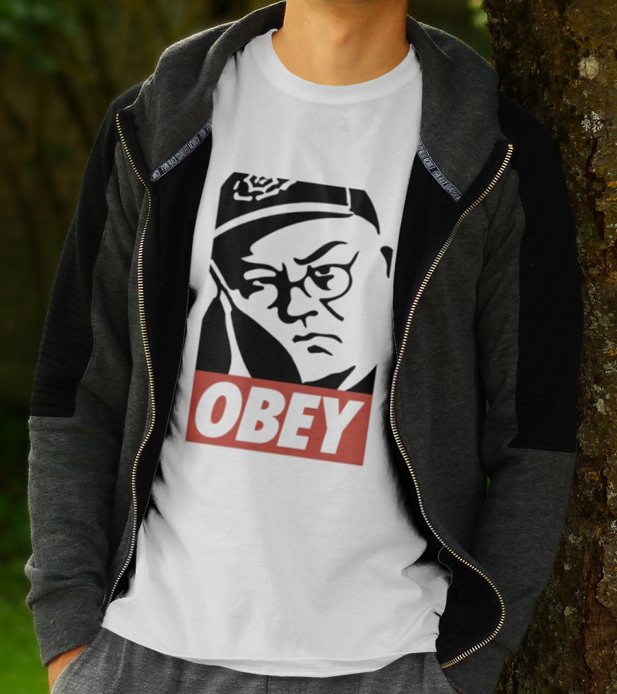 Obey Giant Face Shepard Fairey Street T-Shirt
