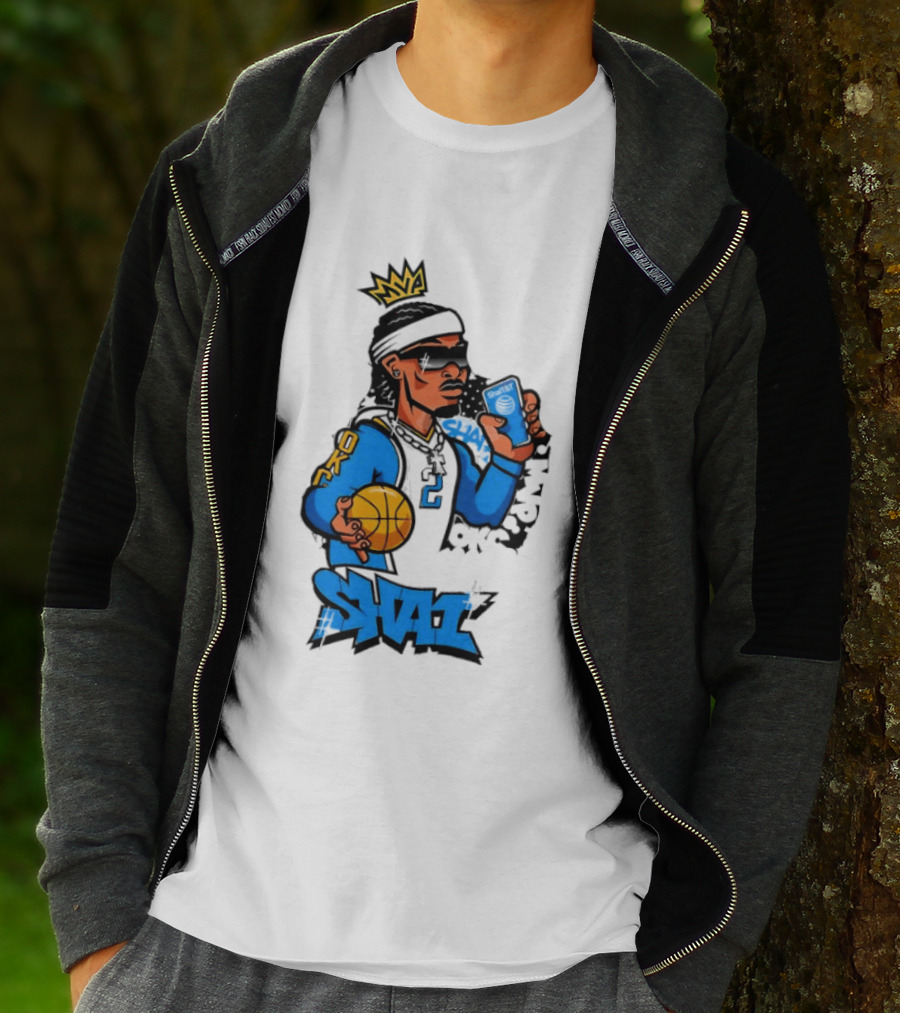Shai Gilgeous Alexander OKC Crown Basketball Graphic SGA T-Shirt