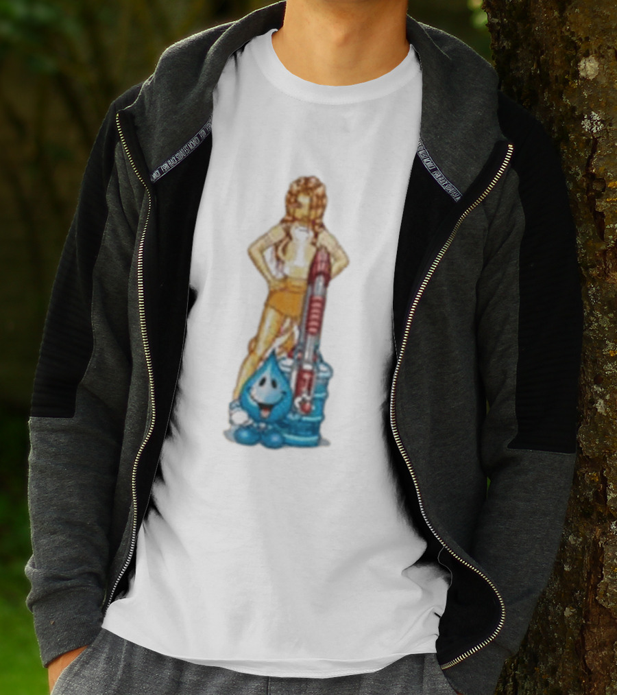 All I Need Skate Super Soaker Retro Water Gun Fun T-Shirt