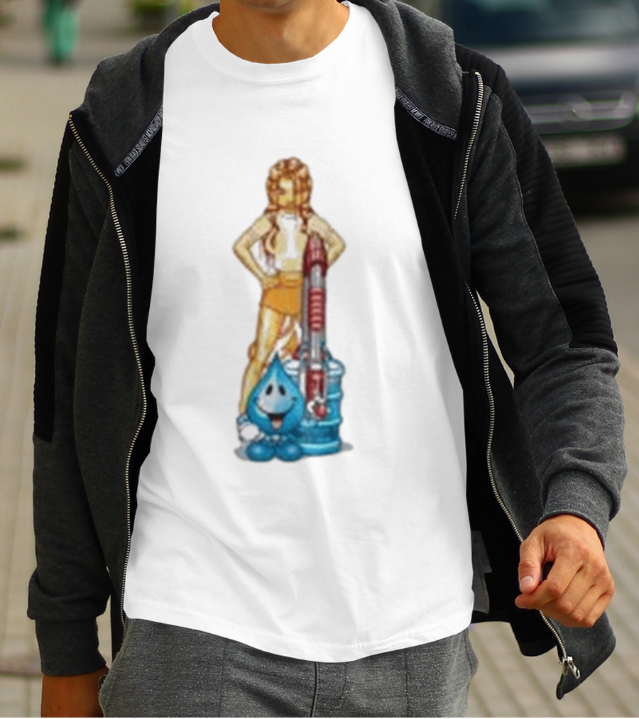 All I Need Skate Super Soaker Retro Water Gun Fun T-Shirt