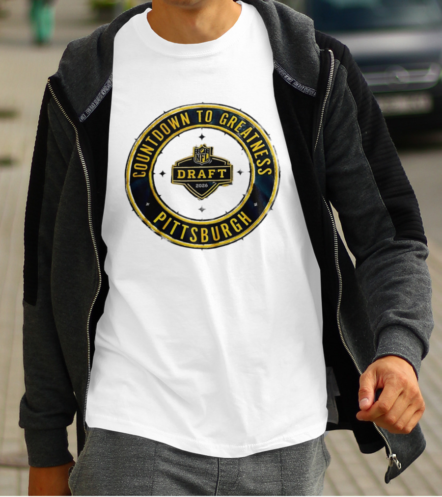 NFL Draft Countdown To Greatness Pittsburgh T-Shirt
