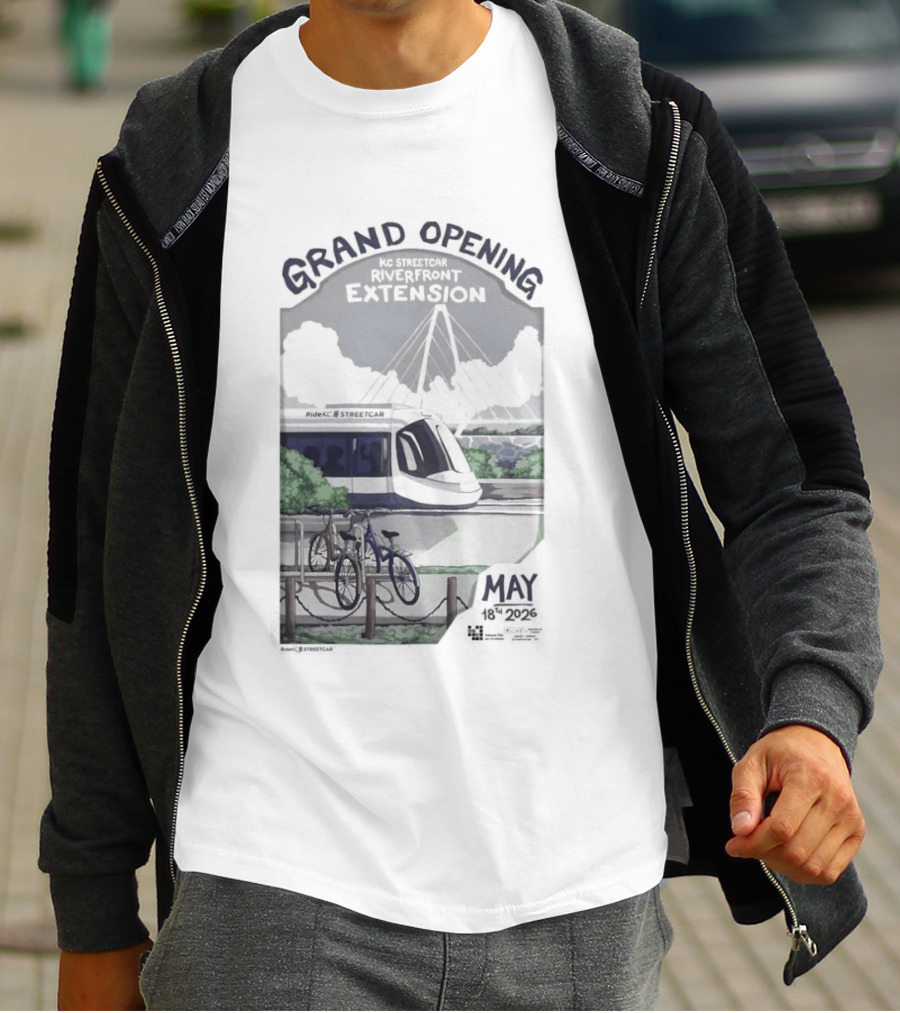 Grand Opening Ceremony Kansas City Institute Riverfront Extension May 18 2026 T-Shirt