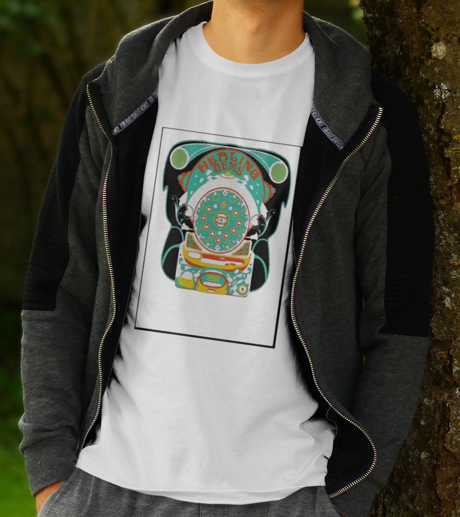 Healing Gems Fall Tour 2026 Psychedelic T-Shirt