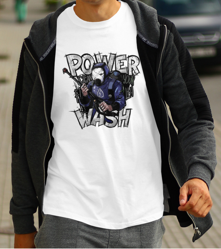PowerWash Simulator Clean Your Fith T-Shirt