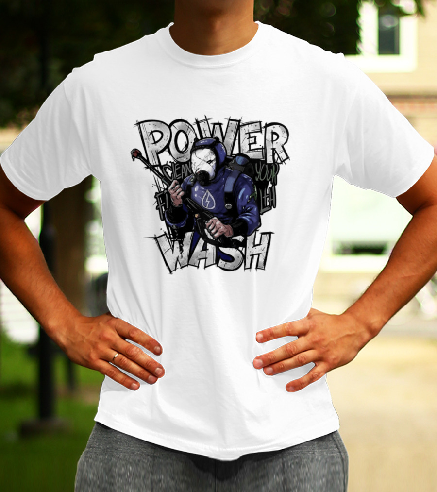 PowerWash Simulator Clean Your Fith T-Shirt