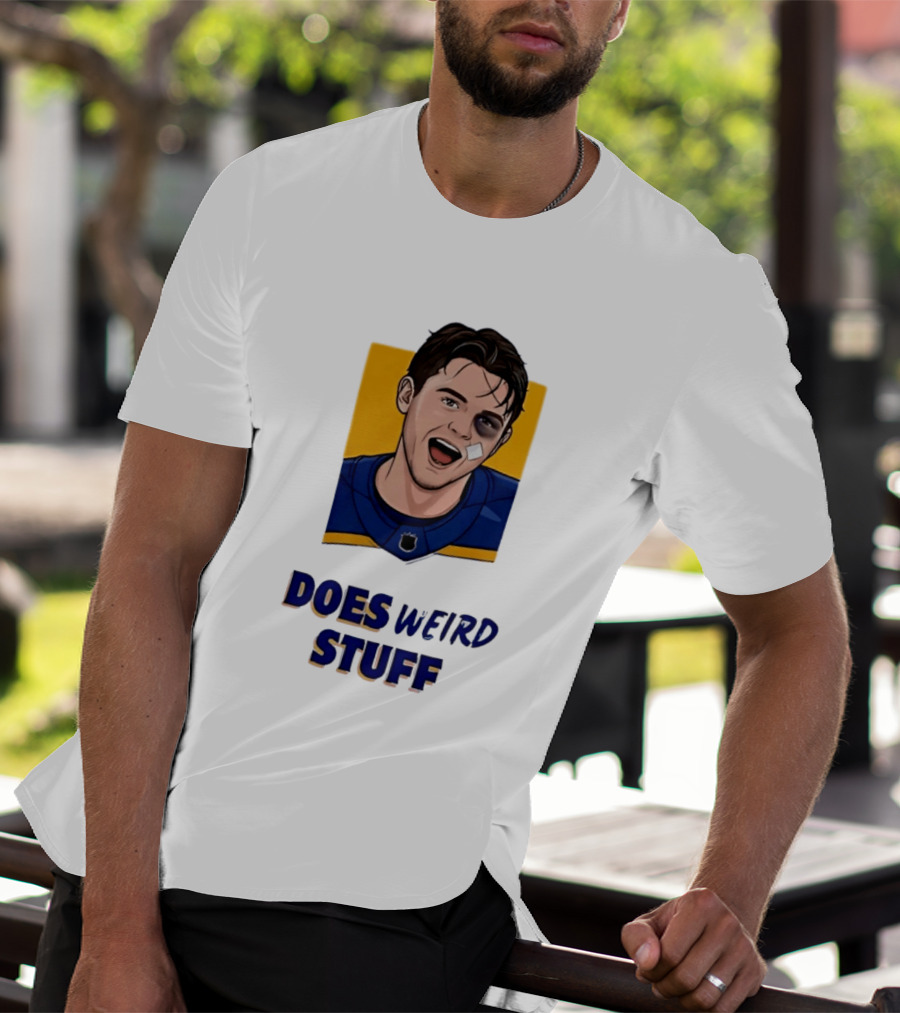 Buffalo Sabres Zach Benson Does Weird Stuff T-Shirt