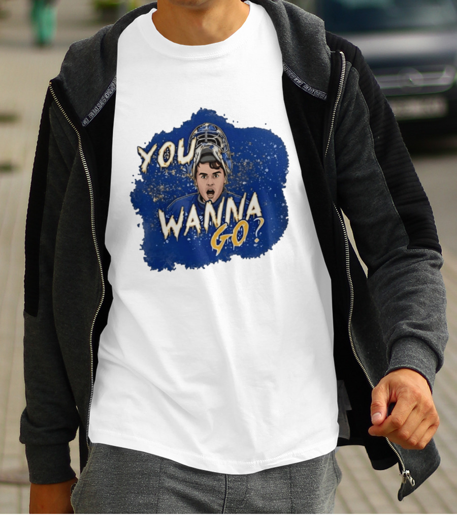 Zach Benson You Wanna Go Buffalo Sabres Hockey T-Shirt