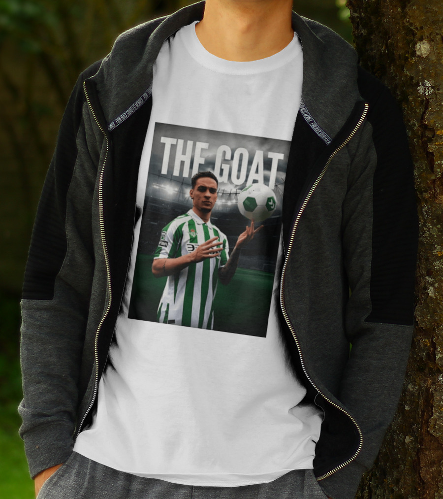 Antony Real Betis FC The Goat Soccer 2026 T-Shirt