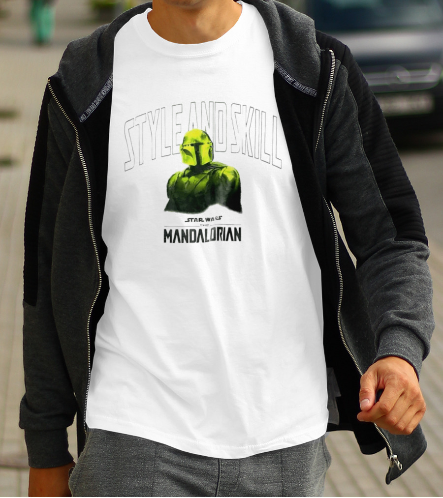 Star Wars The Mandalorian Style And Skill T-Shirt