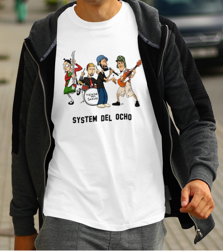 System Of A Down Tienda Shavo System Del Ocho Characters T-Shirt