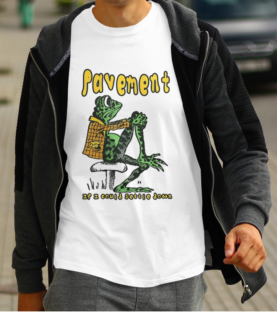 Pavement If I Could Settle Down Frog T-Shirt