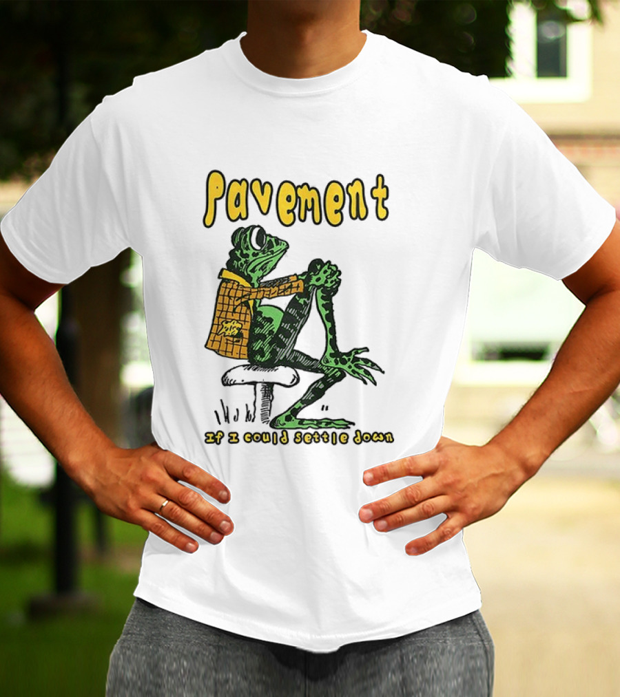 Pavement If I Could Settle Down Frog T-Shirt