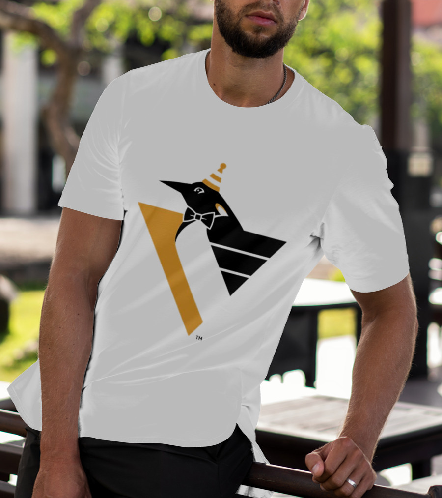 Pittsburgh Penguins Happy Birthday RoboPenguin NHL Party T-Shirt