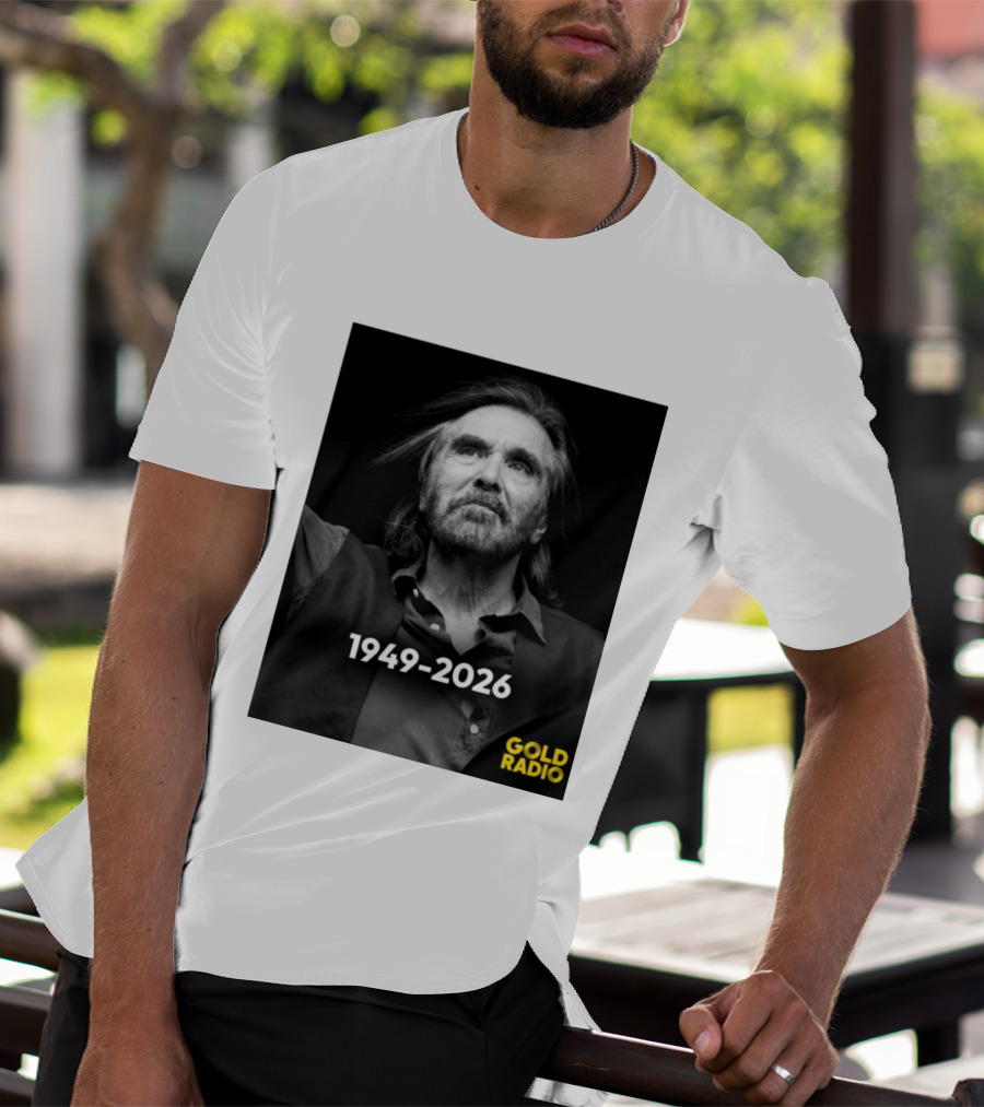 Dr Hook Singer Dennis Locorriere 1949 2026 Gold Radio T-Shirt