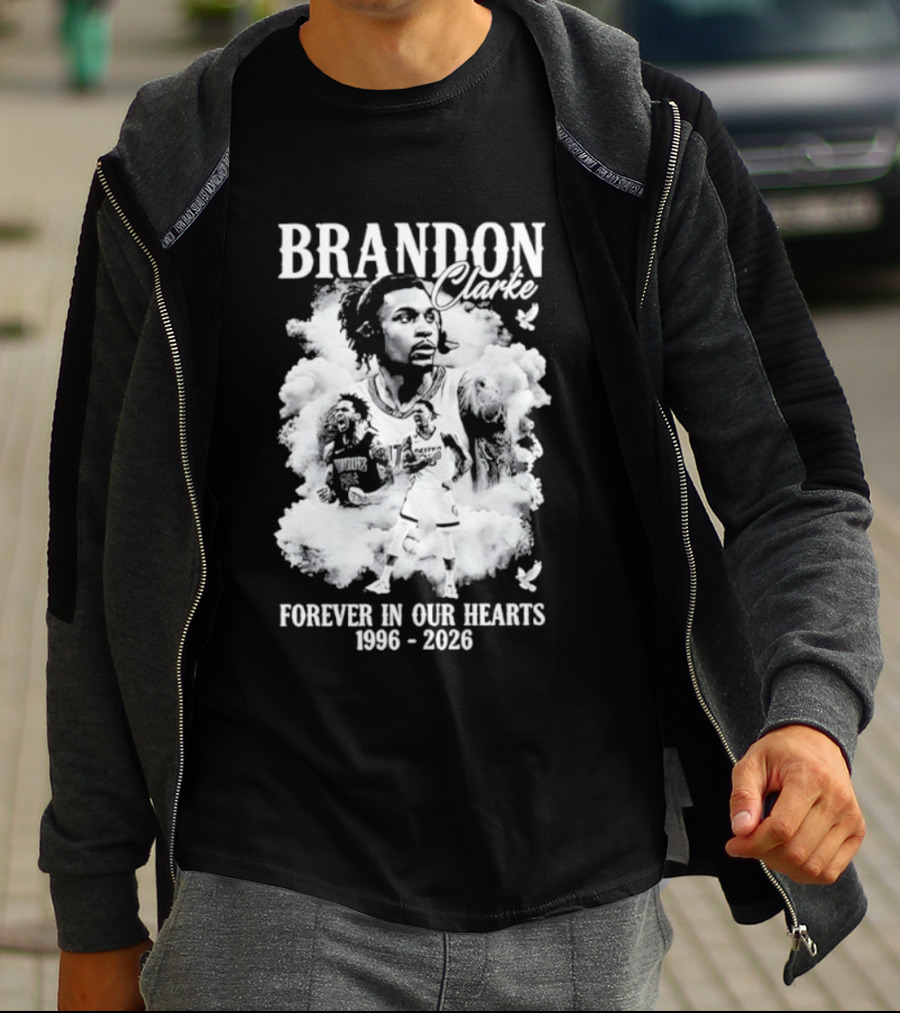 Brandon Clarke Forever In Our Hearts 1996 2026 T-Shirt