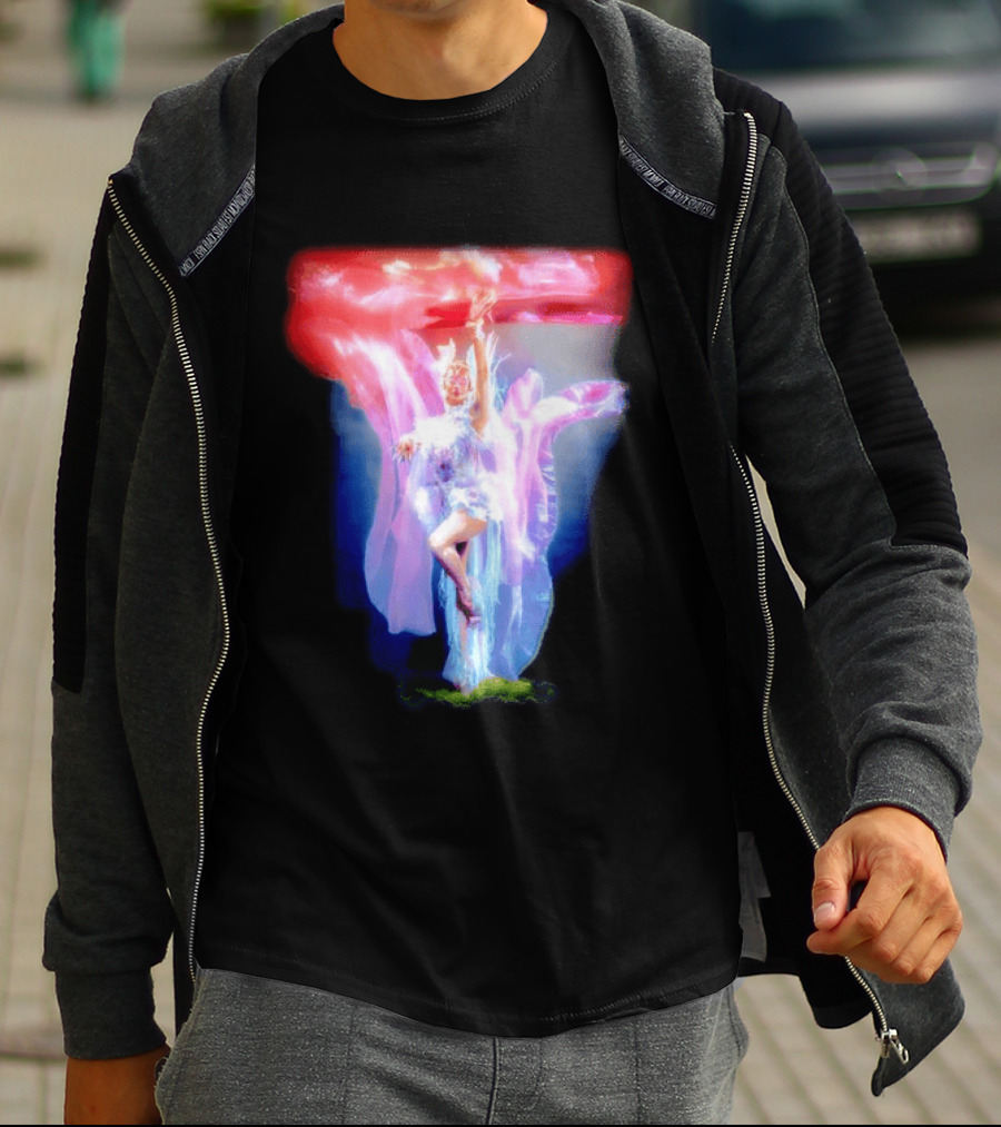 Diwata Ng Karagatan Let Them Eat Cape Enchanted Ocean Goddess Floating Fantasy T-Shirt