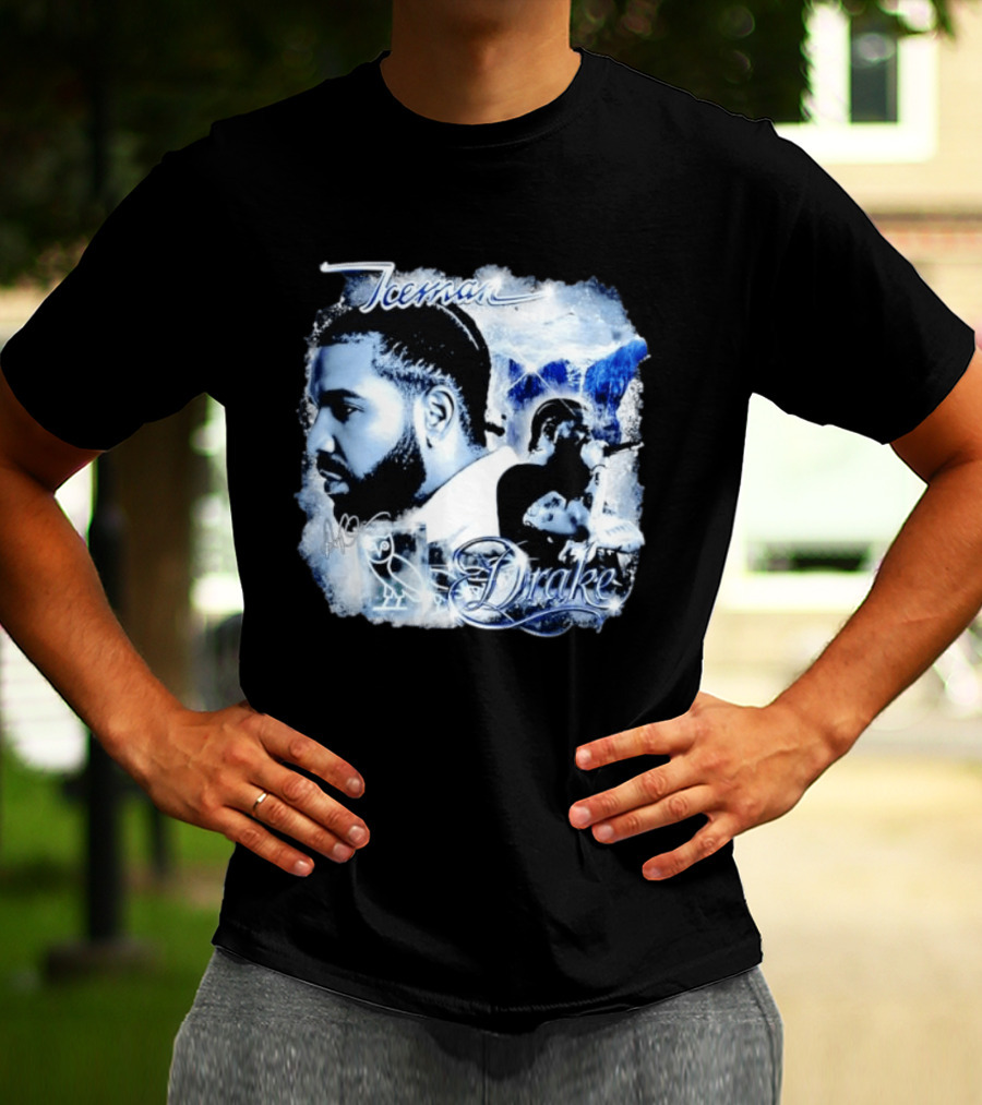 Drake Iceman 2026 Big Face Bootleg T-Shirt