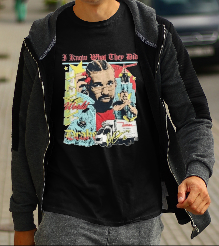 I Know What They Did Drake Freeze The World Iceman 2026 T-Shirt