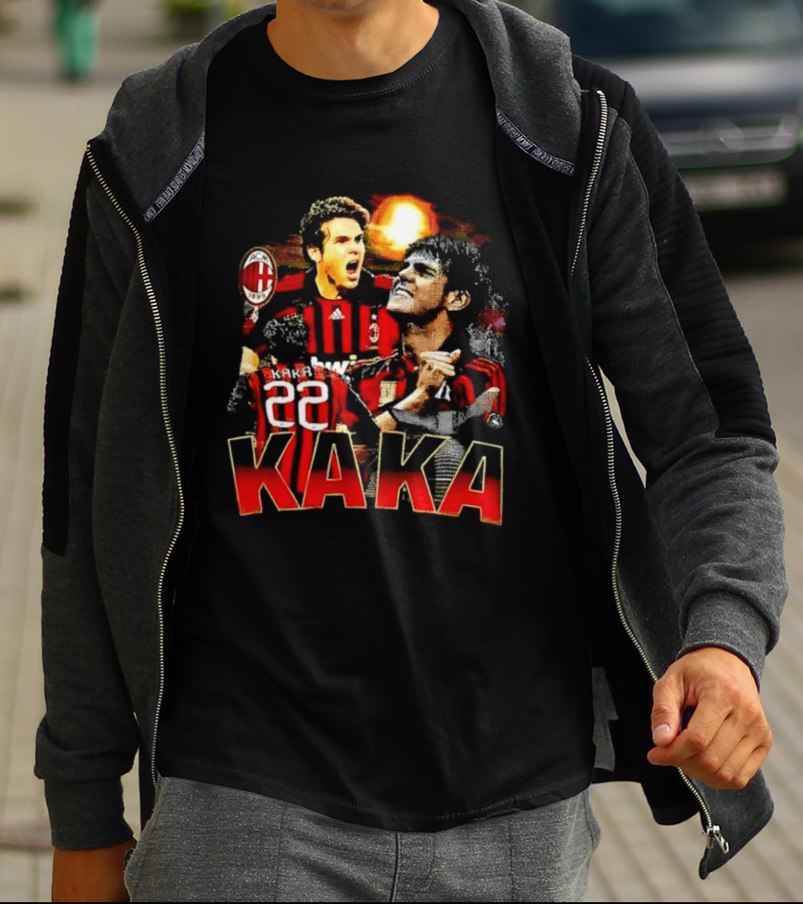 Kaká 22 AC Milan Soccer Icon Celebration 1899 T-Shirt