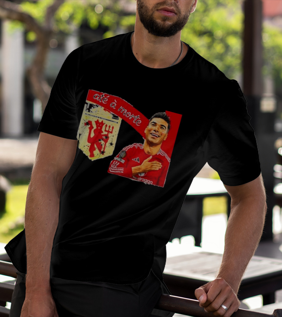 Manchester United Até à Morte Casemiro T-Shirt