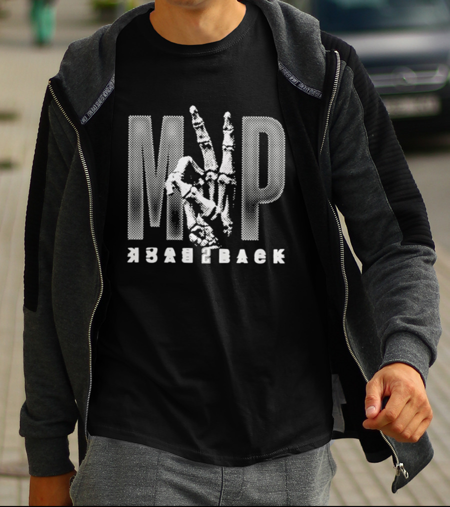 MVP Back 2 Back Skeleton Hand Shai Gilgeous Alexander T-Shirt