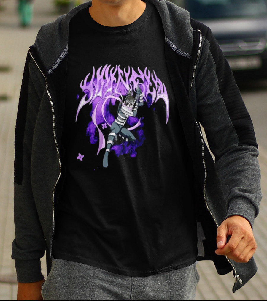 One Punch Man Speed O' Sound Sonic Dynamic Purple Burst T-Shirt
